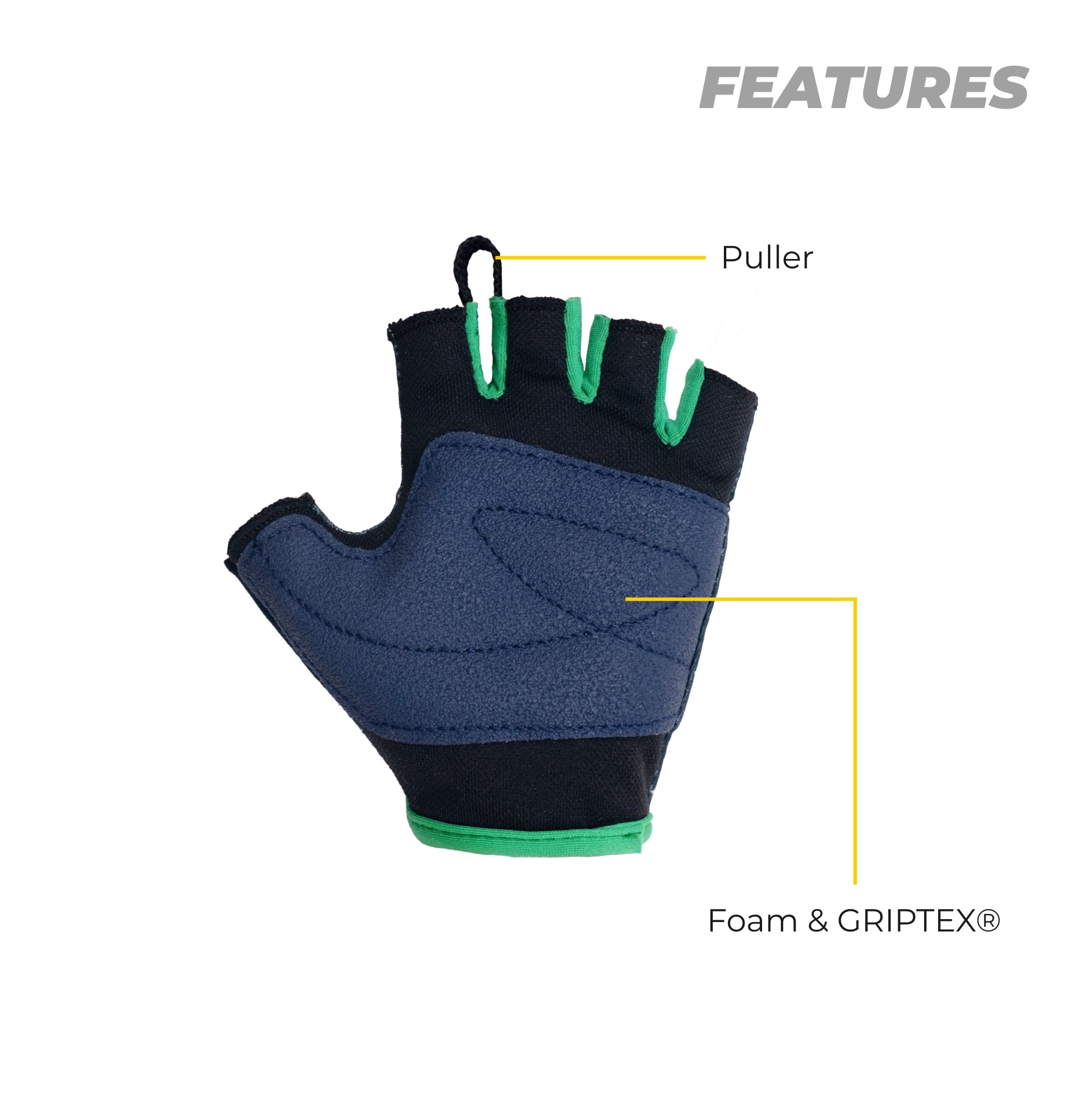 Astro Dino Cycling Gloves