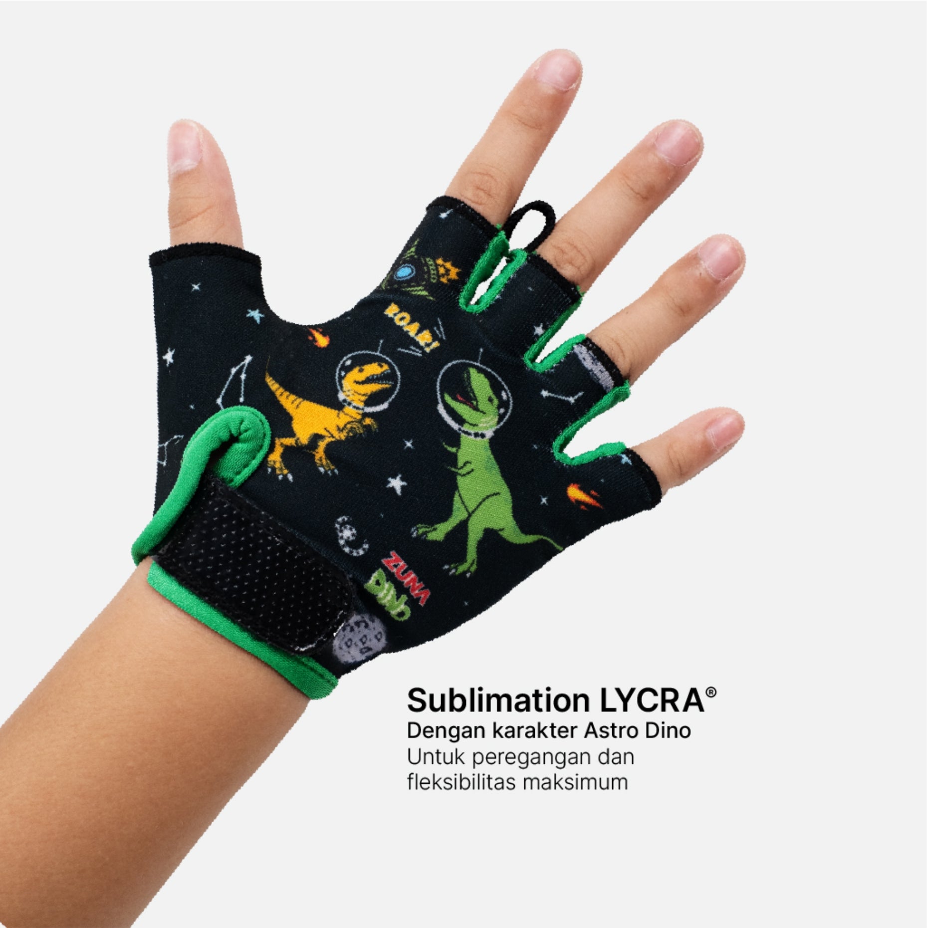 Astro Dino Cycling Gloves