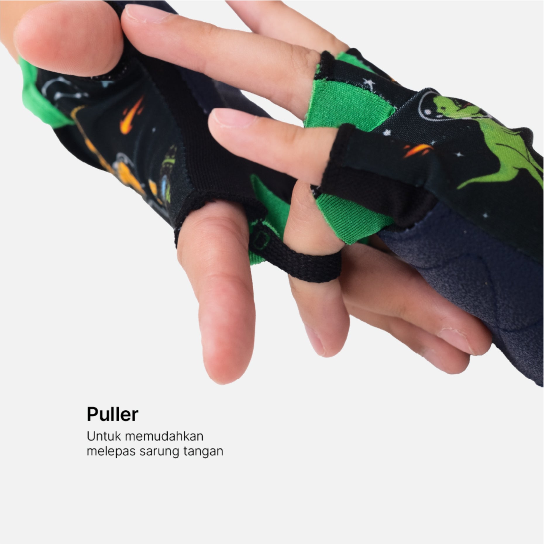 Astro Dino Cycling Gloves