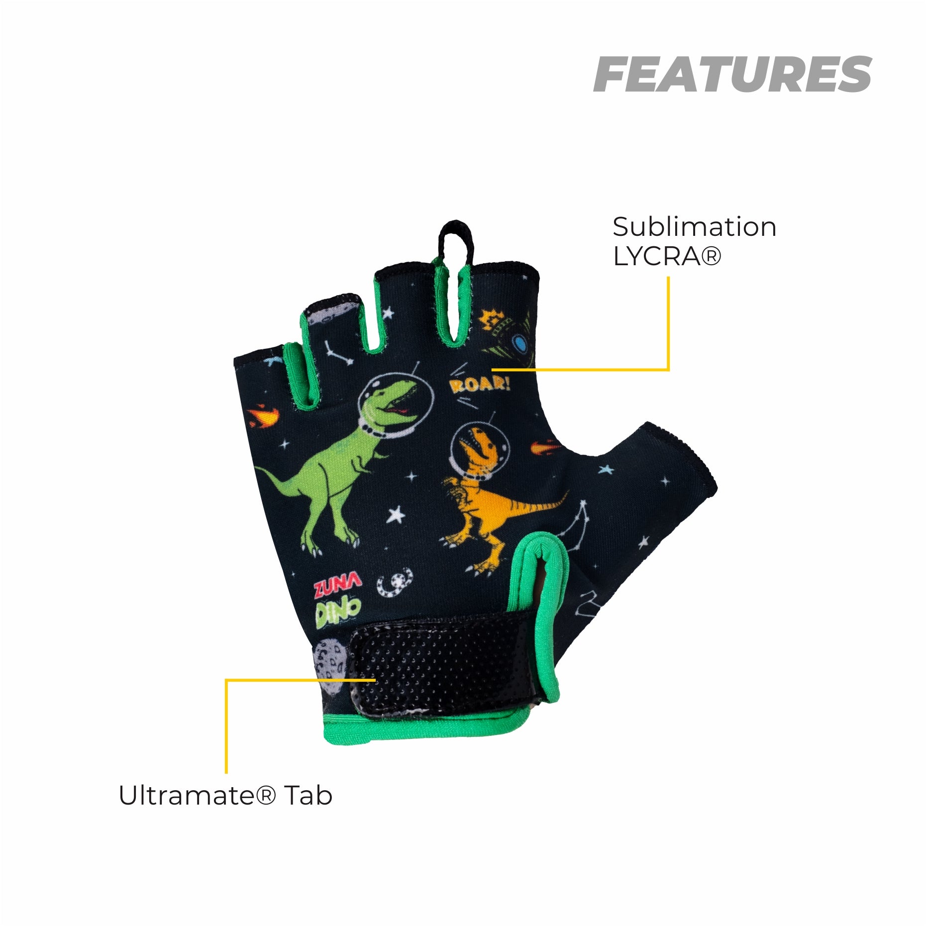 Astro Dino Cycling Gloves