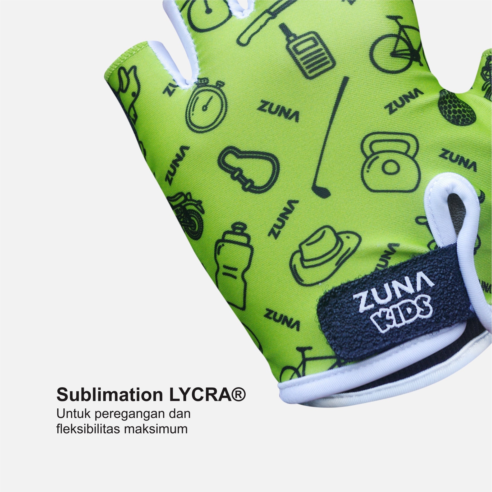 Doodle Cycling Gloves