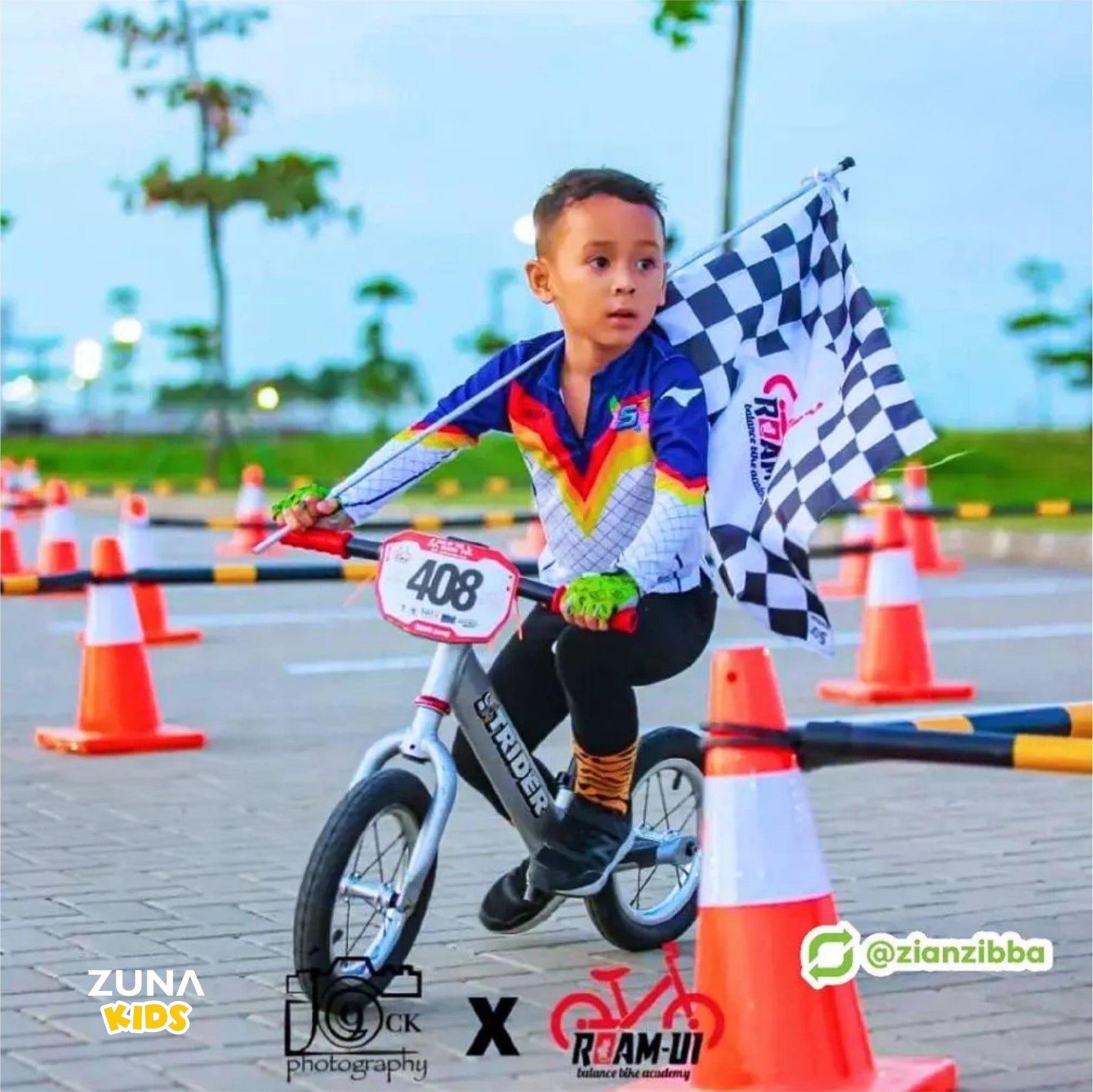 Doodle Cycling Gloves