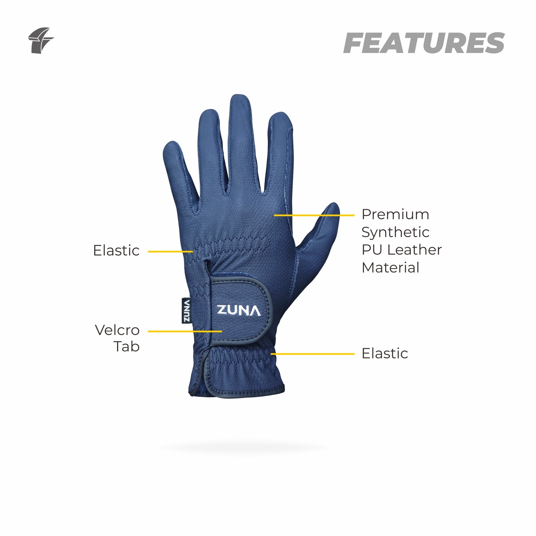 Gallop Horse Riding Gloves