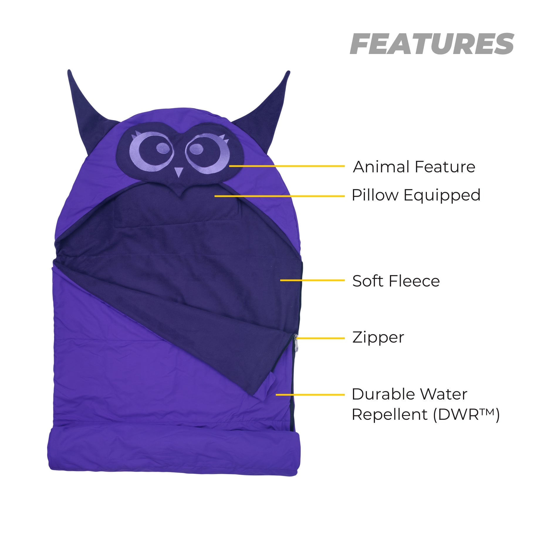 Owl Sleeping Bag Accesories