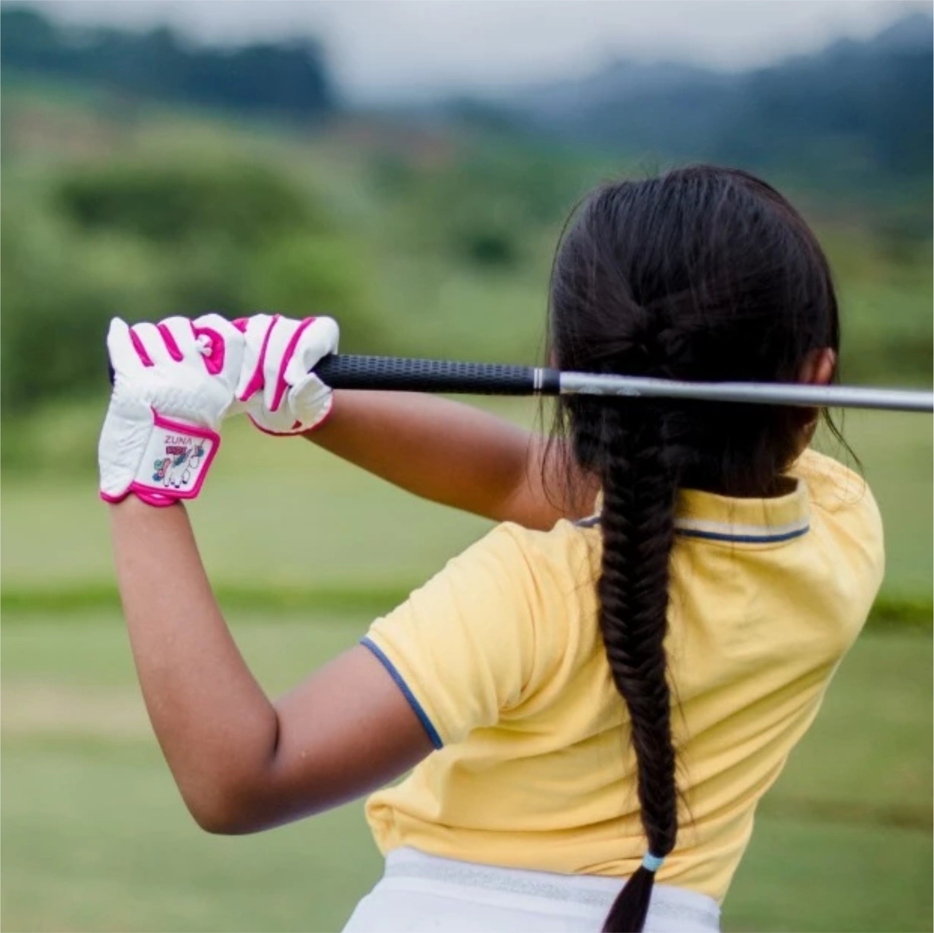 Rainbow Unicorn Golf Gloves