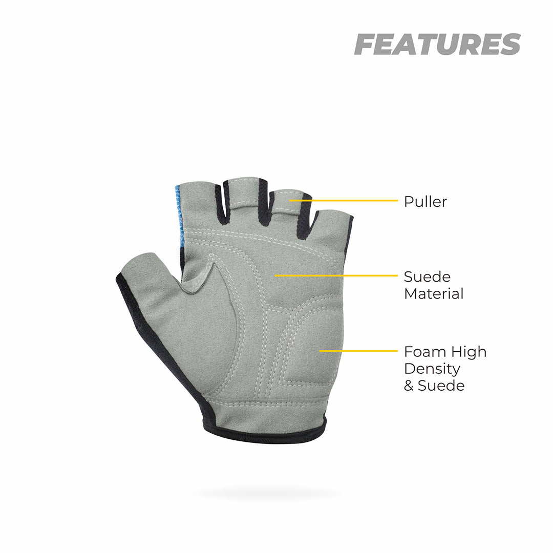 Sea Color 2 Fitness Gloves