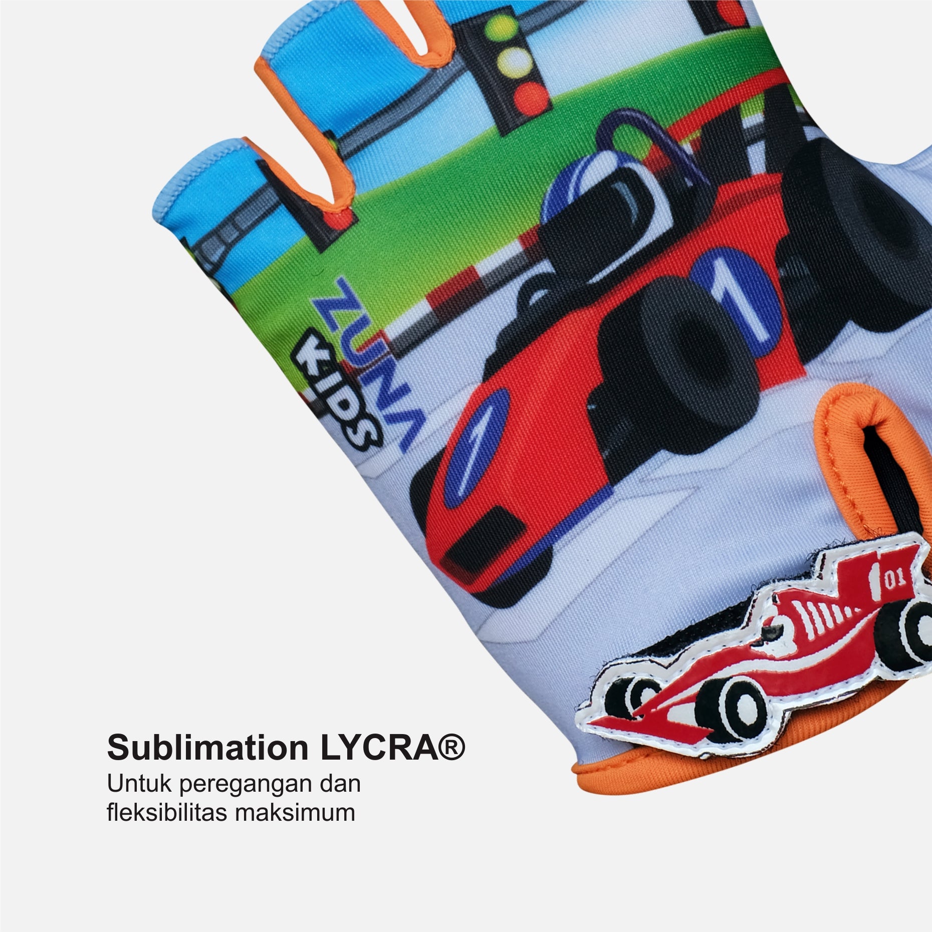 Speed Car 3D Cycling Gloves