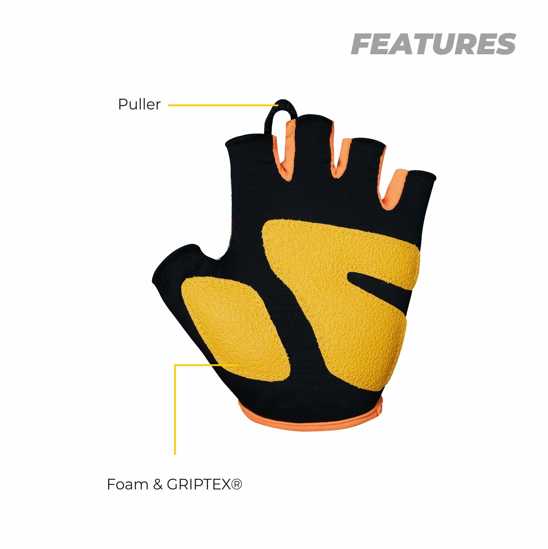 Speed Car 3D Cycling Gloves