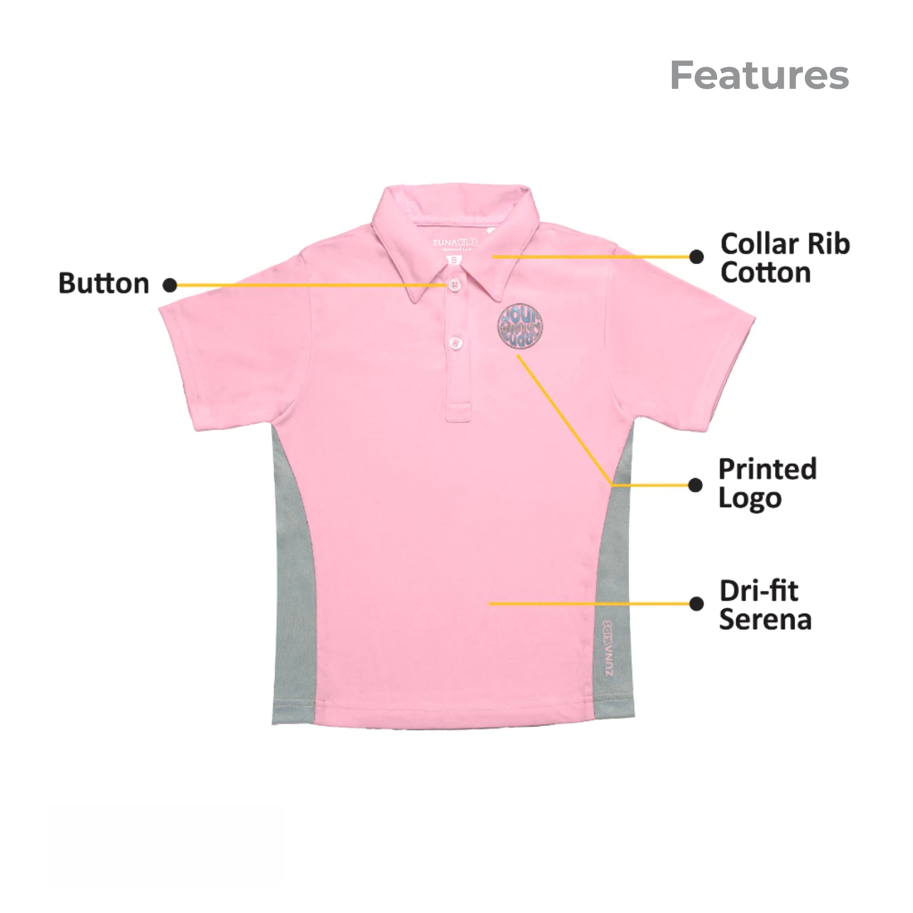 Zion Polo Shirt Active Wear